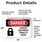 Signmission Safety Culture Sign, 14 in Width, Vinyl Decal, Rectangle OS-2PACK-DS-D-1014-L-2220 - alternate 3